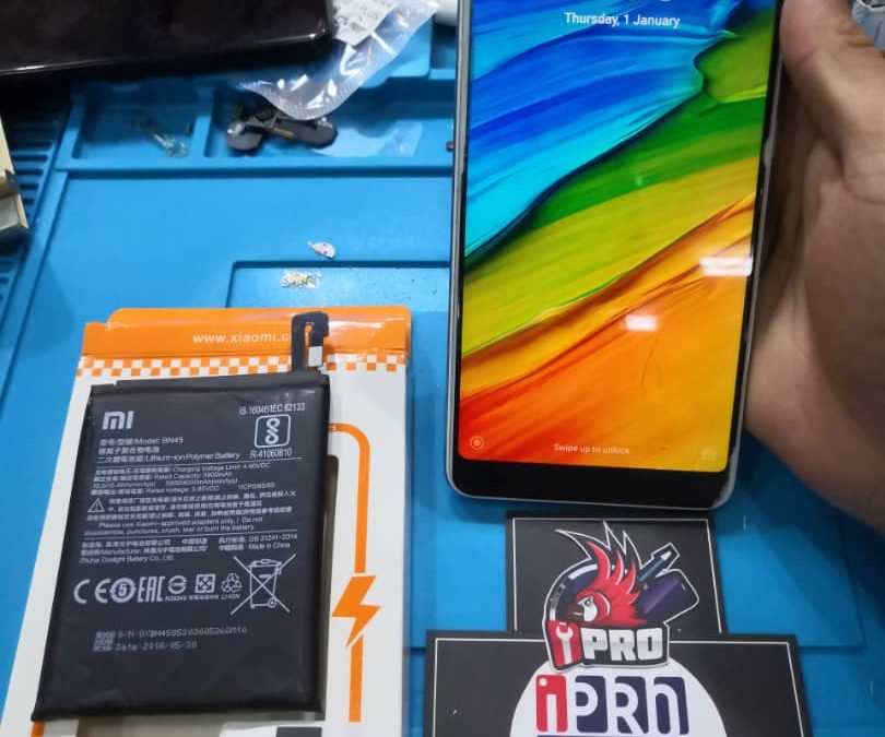 Penukaran Bateri Xiaomi Note 5 Di iPro Ampang
