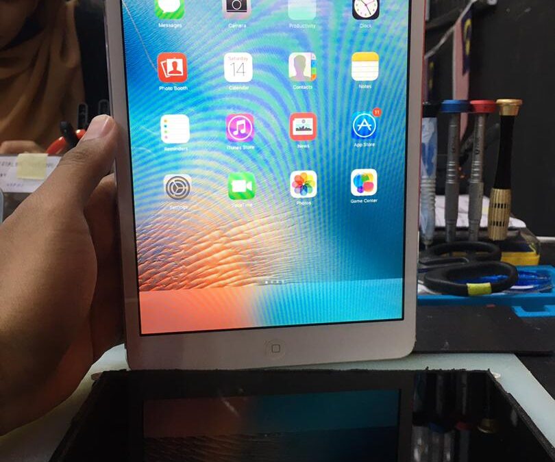 Penukaran skrin iPad Mini Di iPro Ampang