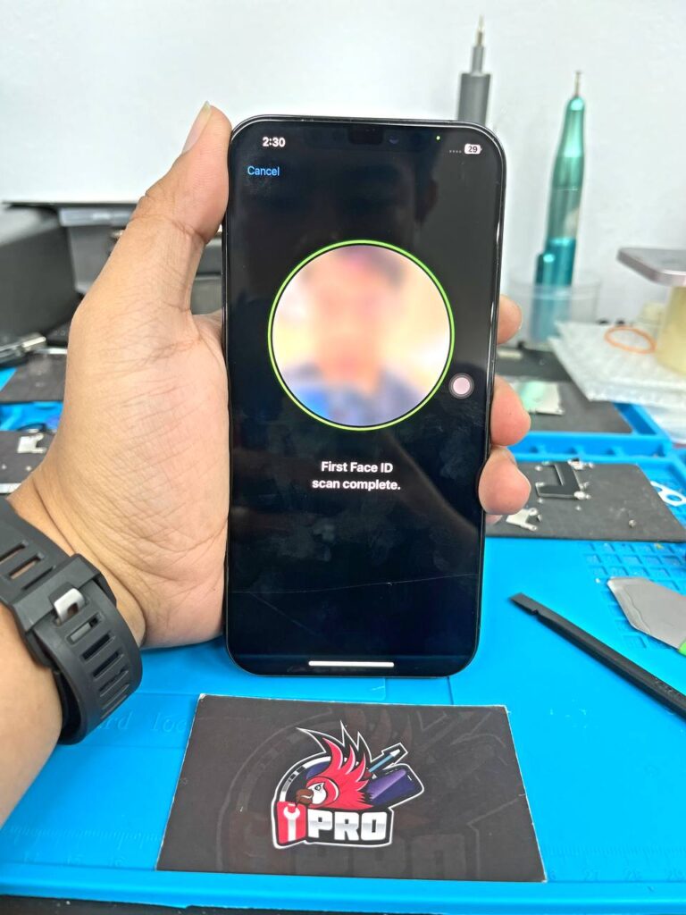 Selepas repair stuck Apple Logo