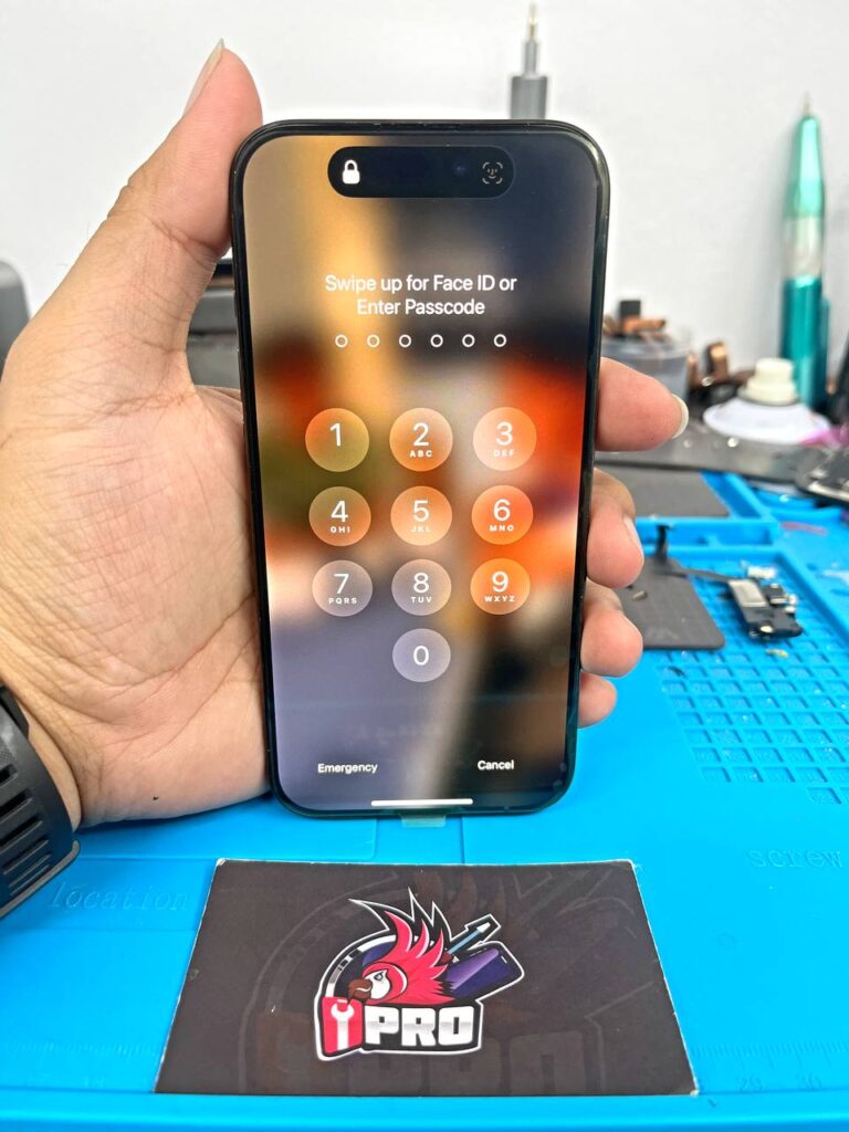 Selepas tukar skrin genuine iPhone 15 Pro