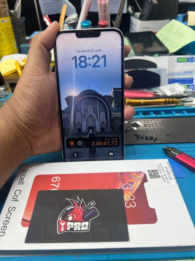 Selepas repair iPhone masuk air