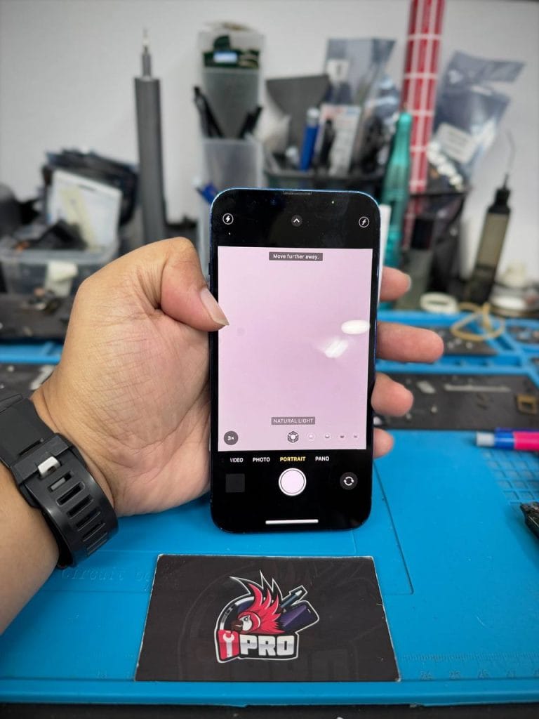 Sebelum cuci kamera iPhone 
